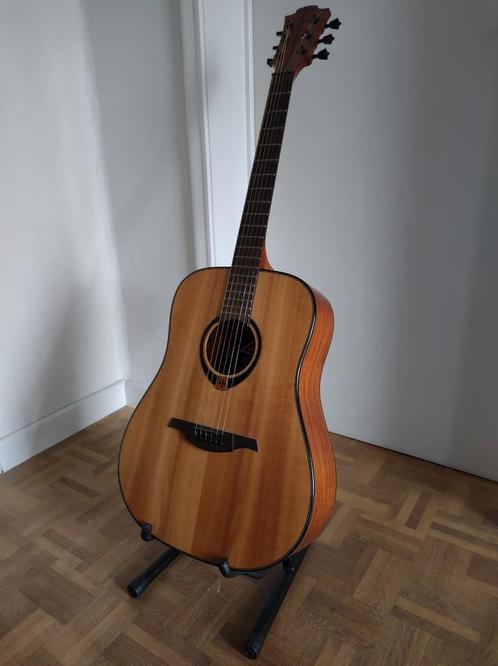 Lâg Tramontane T80D – Akoestische Gitaar, Muziek en Instrumenten, Snaarinstrumenten | Gitaren | Akoestisch, Zo goed als nieuw