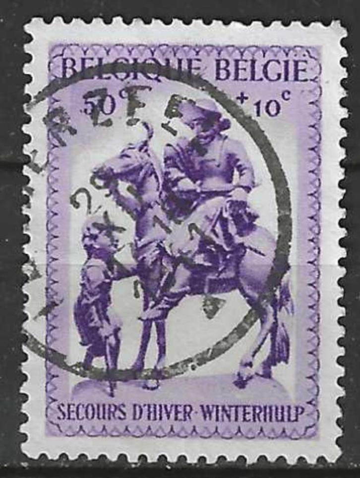 Belgie 1941 - Yvert/OBP 585 - Winterhulp - St. Maarten (ST), Postzegels en Munten, Postzegels | Europa | België, Gestempeld, Verzenden