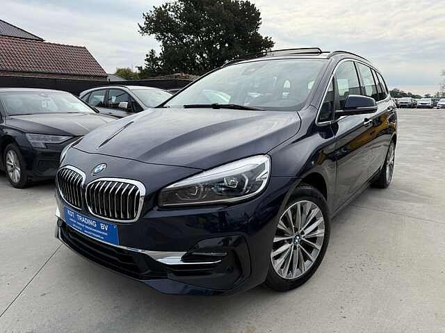 BMW 218 D GRAN TOURER AUTOMAAT 7 ZIT NAVI LEDER OPENDAK, Auto's, BMW, 2 Reeks, ABS, Airbags, Airconditioning, Bluetooth, Boordcomputer