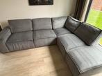 Grijze hoekbank links 5 zits, Enlèvement, Comme neuf