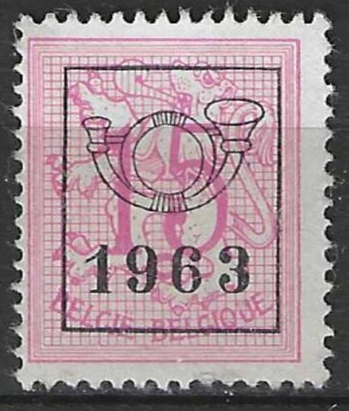 Belgie 1963 - OBP 739pre - Opdruk F - 15 c. (ZG), Postzegels en Munten, Postzegels | Europa | België, Postfris, Zonder gom, Verzenden