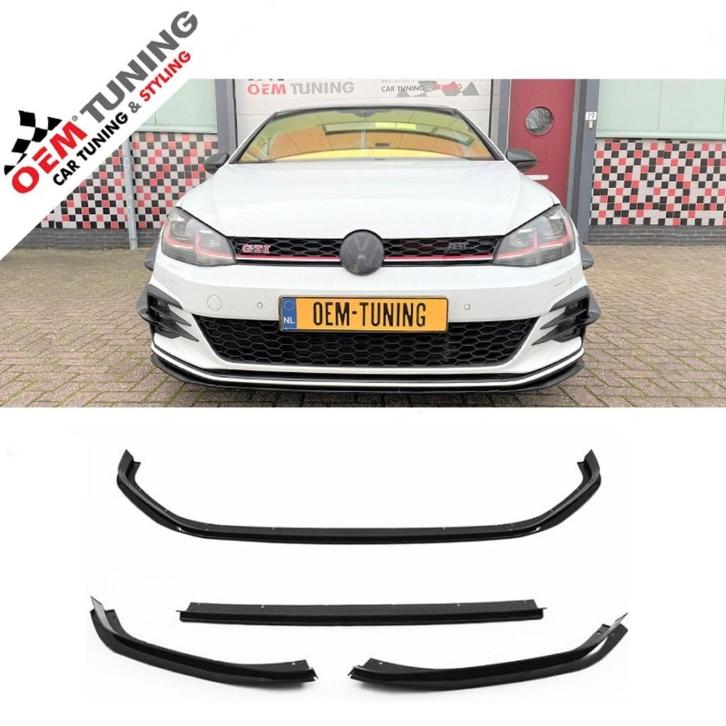 Frontlip VW GOLF 7.5 GTI TCR | OEM LOOK | 2017 – 2019 |, Auto-onderdelen, Carrosserie, Bumper, Volkswagen, Voor, Nieuw, Ophalen of Verzenden