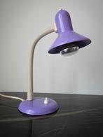 Vintage paarse tafellamp, Huis en Inrichting, Ophalen of Verzenden, Zo goed als nieuw