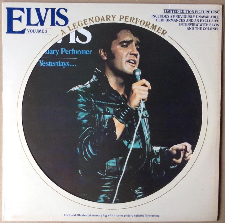 Elvis Presley Vinyl "A legendary Performer " Vol.3, Cd's en Dvd's, Vinyl | Rock, Zo goed als nieuw, Poprock, 12 inch, Verzenden