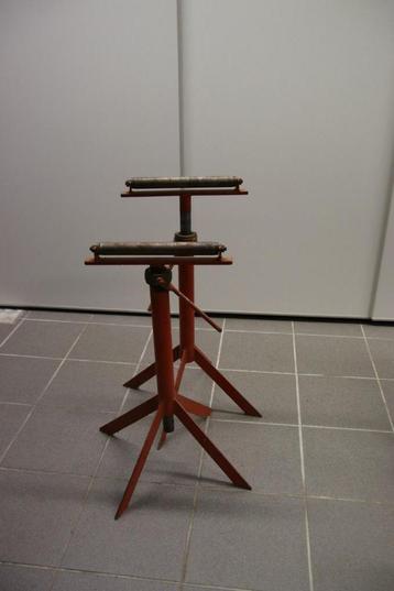 tréteaux à rouleaux réglables, Enlèvement, Utilisé