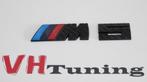 BMW M5 line 3D logo zelfklevend 13CM metaal carbon zwart, Ophalen