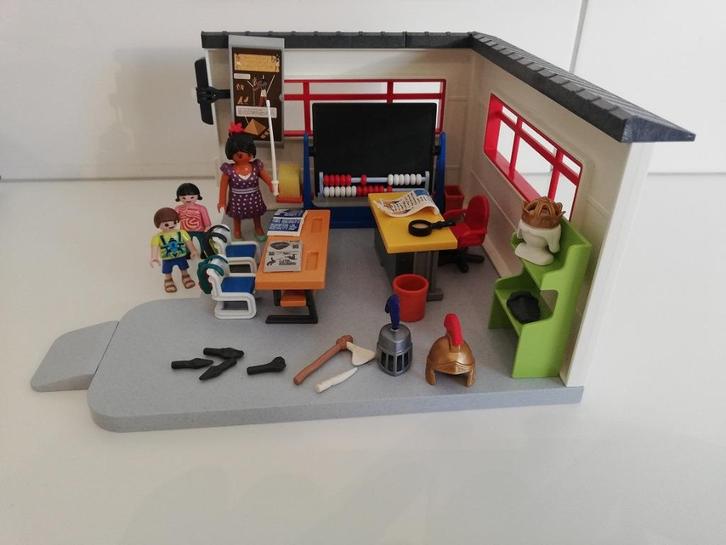 Playmobil-klaslokaal, Kinderen en Baby's, Speelgoed | Playmobil, Gebruikt, Complete set, Ophalen
