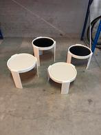 Vintage Cassina bijzettafels 1966, Ophalen, Minder dan 45 cm, Minder dan 55 cm, Gebruikt