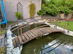 Pont pour étang très très solide en acier, Jardin & Terrasse, Étangs, Utilisé, Enlèvement ou Envoi