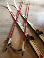 Vintage ski-uitrusting (SKI+STICK+BOOTS), Sport en Fitness, Skiën en Langlaufen, Schoenen, Overige merken, Ski, Gebruikt