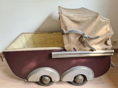 Oude kinderwagen jaren 30 in originele staat., Kinderen en Baby's, Kinderwagens en Combinaties, Gebruikt, Kinderwagen, Overige merken