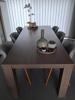 Volledige eetkamer Reno met 6 stoelen, Huis en Inrichting, Ophalen, Gebruikt