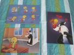 3 prentkaarten : Tweety & Sylvester -- 1996, Verzamelen, Looney Tunes, Gebruikt, Ophalen of Verzenden, Plaatje, Poster of Sticker