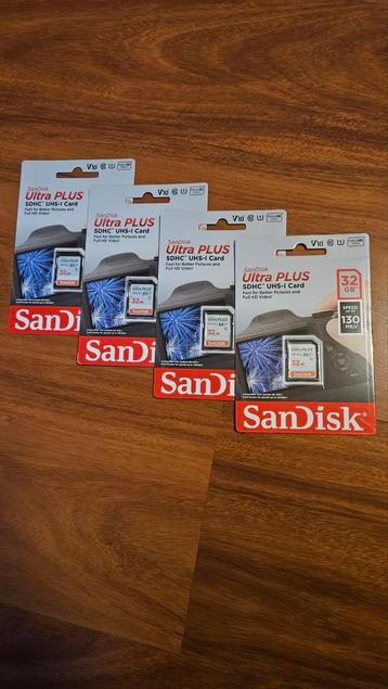 SanDisk SD Ultra 32GB V2 geheugenkaart beschikbaar voor biedingen