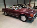 MERCEDES 560SL 66.000 mijl, compleet europees uitgevoerd !!!, Rouge, Achat, Beige, Cabriolet