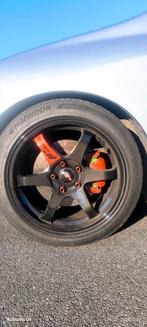 Japan racing jr3 5x114.3, Auto-onderdelen, Ophalen, Band(en)