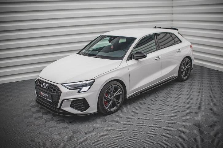 Maxton Design Set Splitters V.2 Audi A3 S-Line Sportback 8Y, Auto diversen, Tuning en Styling, Ophalen of Verzenden