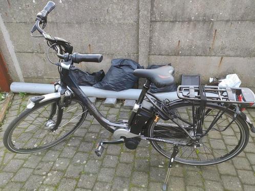 Elektrische damesfiets Gazelle Impulse met 2 batterijen, Fietsen en Brommers, Elektrische fietsen, Gebruikt, Gazelle, Ophalen