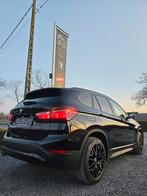 BMW X1-16D//NAVI-PDC/CRUIS-LED/19"VELGEN/GEKEURD-GARANTIE, Auto's, BMW, Stof, Euro 6, Zwart, Bedrijf