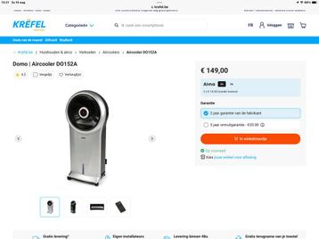 Airco beschikbaar voor biedingen