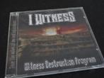 I WITNESS - Witness Destruction Program EP CD SELF-RELEASED, Utilisé, Enlèvement ou Envoi