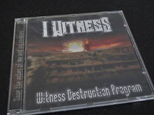 I WITNESS - Witness Destruction Program EP CD SELF-RELEASED, CD & DVD, CD | Hardrock & Metal, Utilisé, Enlèvement ou Envoi