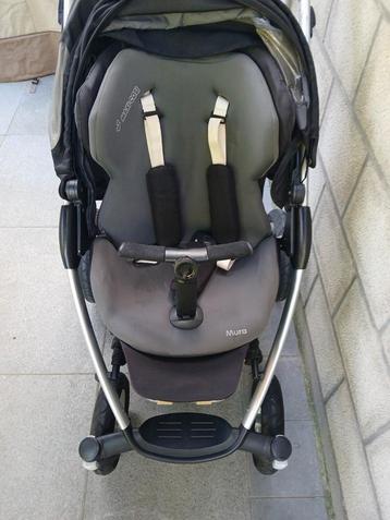 Poussette Maxi-cosi Mura 4, Enlèvement, Utilisé, Poussette, Avec siège auto