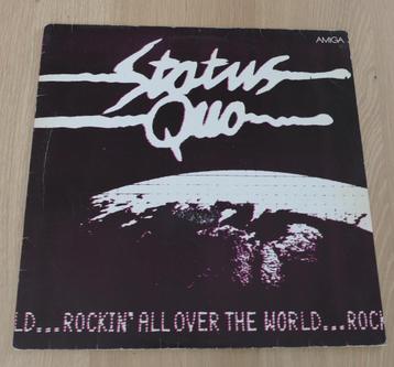 LP  Status Quo ‎– Rockin' All Over The World   beschikbaar voor biedingen