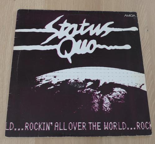 LP  Status Quo ‎– Rockin' All Over The World, Cd's en Dvd's, Vinyl | Rock, Zo goed als nieuw, Poprock, 12 inch, Ophalen of Verzenden