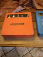 2  retro  opberg dozen  van Playmobil, Ophalen of Verzenden, Gebruikt