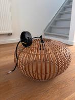 Hanglamp bamboe, Huis en Inrichting, Lampen | Hanglampen, Ophalen, Bamboe, Zo goed als nieuw, Minder dan 50 cm