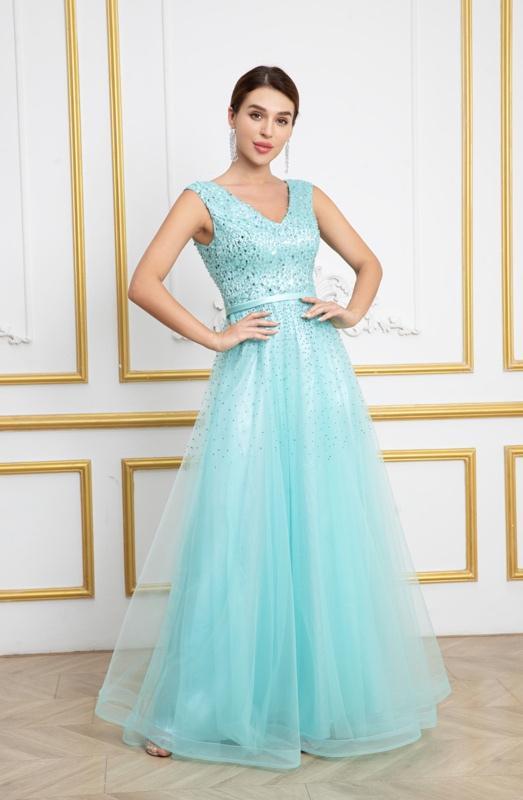 galajurk avondjurk mintgroen maat 38, 40, 42 sale, Vêtements | Femmes, Habits de circonstance, Neuf, Robe de gala, Taille 38/40 (M)