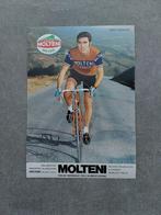 Grote kaart Eddy Merckx - Molteni, Verzamelen, Spelerskaart, Ophalen of Verzenden, Zo goed als nieuw