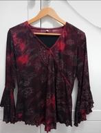 Alternatieve blouse, Verzenden, Zo goed als nieuw, Maat 38/40 (M), Rood