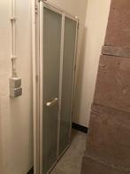 douchedeur wit glas, Ophalen, Gebruikt, Glas, Douche