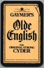 speelkaart - LK12802 - Gaymers, old English cider, Verzenden, Zo goed als nieuw, Speelkaart(en)