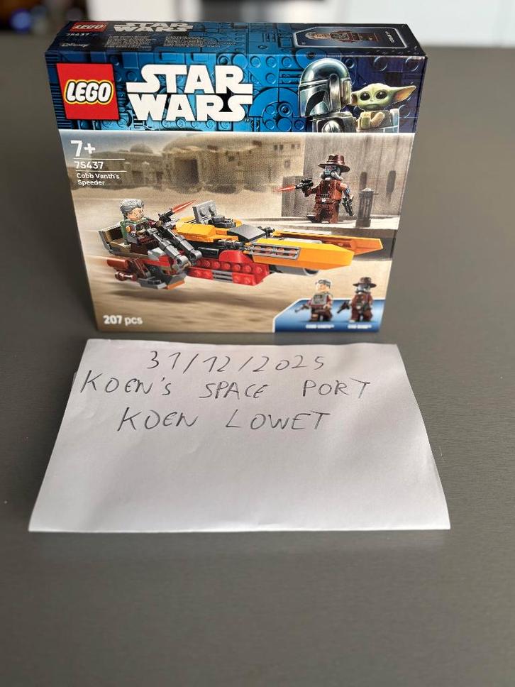 75437 Cobb Vanth's Speeder, Kinderen en Baby's, Speelgoed | Duplo en Lego, Nieuw, Lego, Complete set, Ophalen of Verzenden