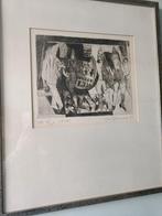 Ets Wim Van Remortel, Antiek en Kunst, Kunst | Etsen en Gravures, Ophalen