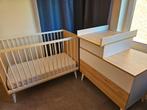 Babybed+verzorgingstafel+Aerosleep matras+hoezen+beschermer, Ophalen, Gebruikt, Ledikant