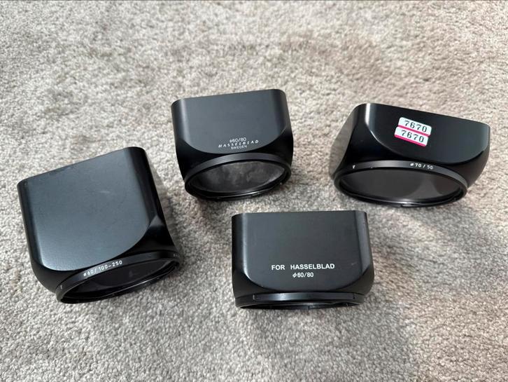 Hasselblad 60/80 70/50 60/100-250 Zonnekap Lens Hood, Audio, Tv en Foto, Foto | Filters, Zo goed als nieuw, Zonnekap, 50 tot 60 mm