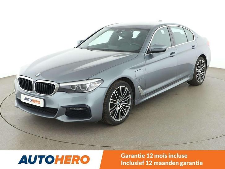 BMW 5 Serie 530 530e M Sport (bj 2019, automaat), Auto's, BMW, Te koop, 5 Reeks, ABS, Achteruitrijcamera, Airbags, Airconditioning