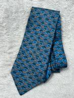 Hermès zijden stropdas, Ophalen, Hermès, Blauw, Met patroon