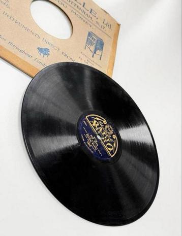 Radio Edison Bell 1303 en vinyle unique de 8”, 1929-1930, Enlèvement ou Envoi