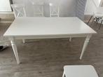 Eet tafel en met stoelen, Huis en Inrichting, Ophalen, Gebruikt, 150 tot 200 cm, 200 cm of meer