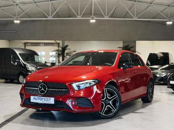Mercedes-Benz A250e AMG-Line Patagonia Rood - 12 Mnd Garanti, Alcantara, 5 zetels, 5 deurs, Hybride Elektrisch/Benzine