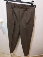 pantalon marron élégant T40 Phildar, Gedragen, Lang, Maat 38/40 (M), Ophalen of Verzenden