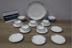 17-Stuks Vintage Antoinette Puls Servies van Porselein