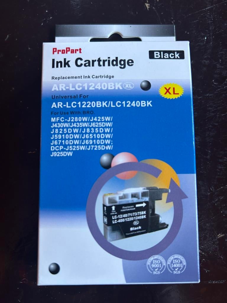 Inktpatronen Brother printer AR-LC1220/AR-LC1240, Computers en Software, Printerbenodigdheden, Zo goed als nieuw, Ophalen