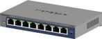 Switch Netgear GS108E 8 poorten - NIEUWSTAAT, Computers en Software, Ophalen of Verzenden, Zo goed als nieuw