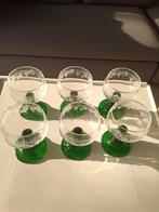 6 wijnglazen vintage, Verzamelen, Glas en Drinkglazen, Ophalen of Verzenden, Zo goed als nieuw